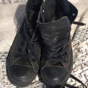 Converse black size 5.5 women kids 3.5